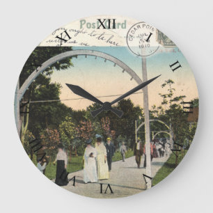 Grande Relógio de Cartão de Posto Cedar Point Ohio - 19