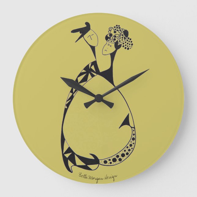 Grande Relógio de Casal dançante (Frente)