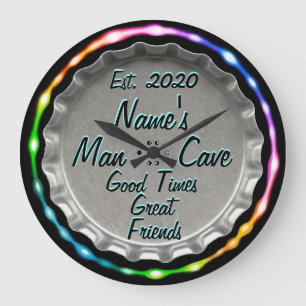 Grande Relógio de Caverna! Olha o Neon!