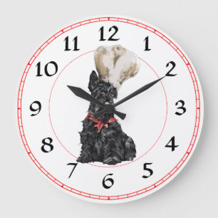 Grande Relógio de Chef Terrier escocês