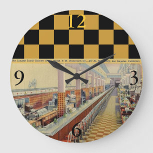 Grande Relógio de contagem de almoço mais longo do Woolwo