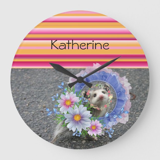 Grande Relógio de estribo de gambá (Frente)