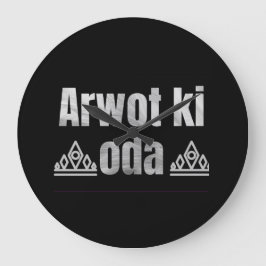 Grande Relógio de Muralha de Konymoi "Arwot ki Oda"