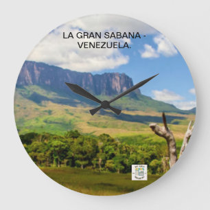 Grande Relógio de Muro de La Gran Sabana - Venezuela.