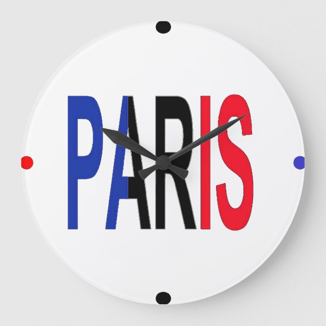 Grande Relógio de Muro de Paris (Frente)