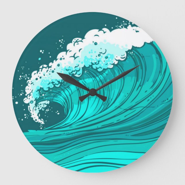 Grande Relógio de Ondas do Mar (Frente)