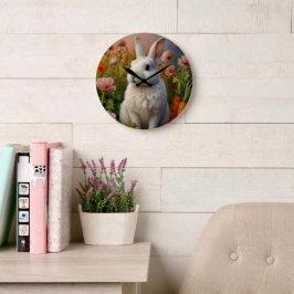 Grande Relógio de Patches do Coelhinho e do Cenoura