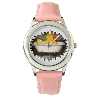 Grande relógio de pato de borracha