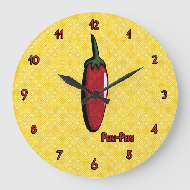 Grande Relógio de pimenta Peri-Peri (Frente)