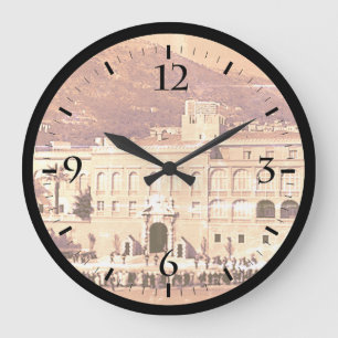 Grande Relógio de pulso vintage palácio quadrado do Princ