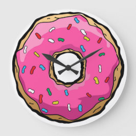 Grande Relógio de rosquinha