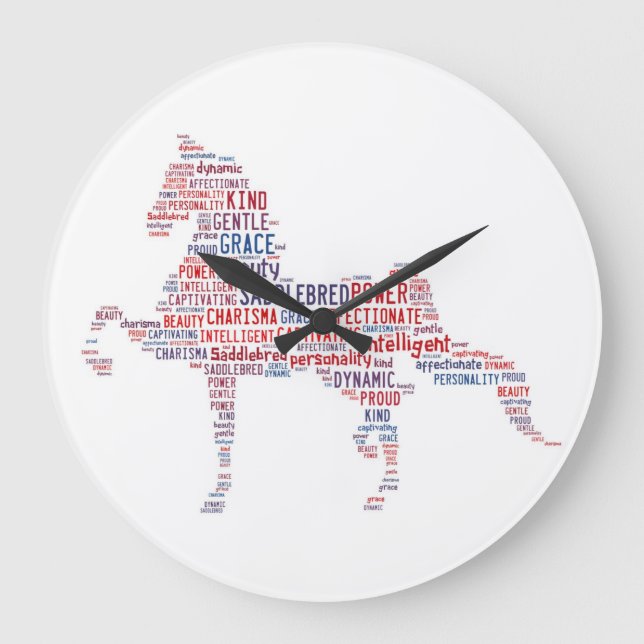 Grande Relógio de Saddle (Frente)