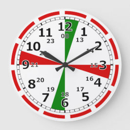 Grande Relógio de Sala de Rádio