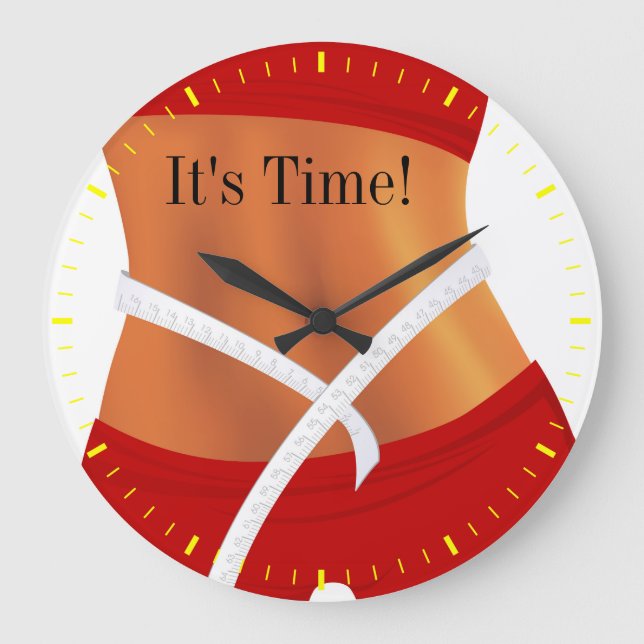 Grande Relógio de Tempo de Saída/Dieta - SRF (Frente)