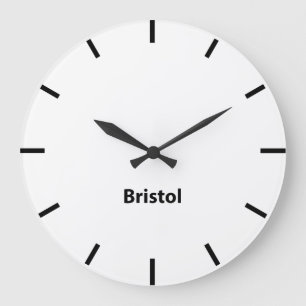 Grande Relógio de Time Wall do Reino Unido Bristol