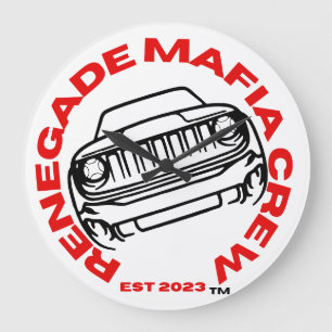 Grande Relógio de Tripulação Mafia Renegado