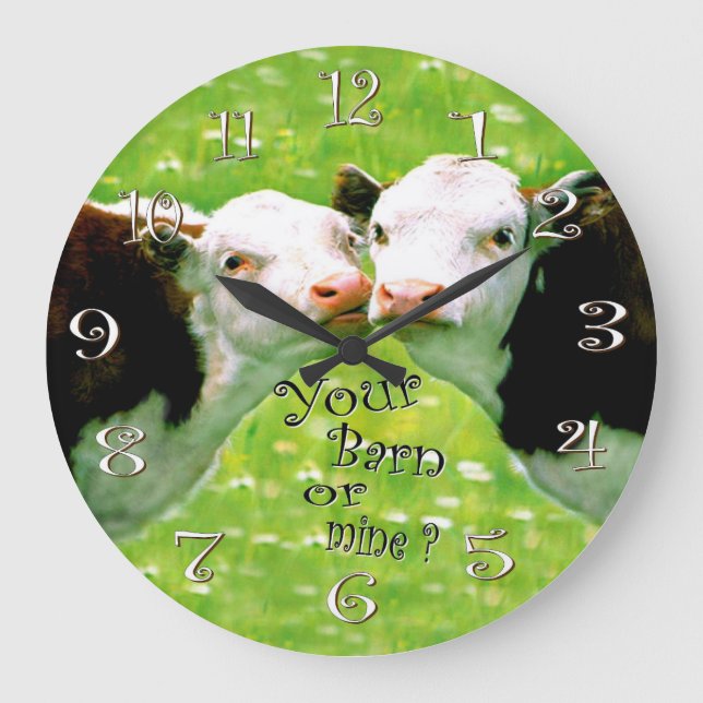 Grande Relógio de vaca (Frente)