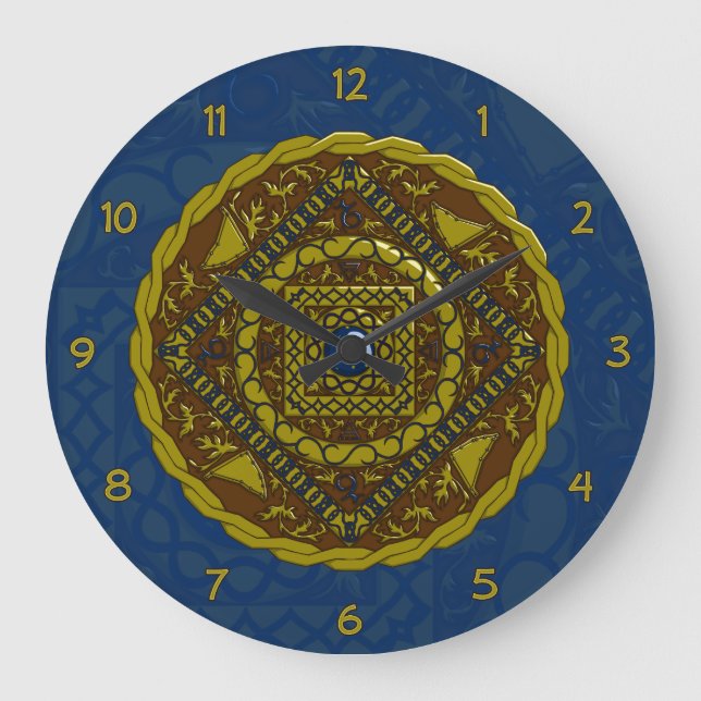 Grande Relógio do Capricorn Mandala (Frente)