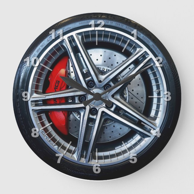 Grande relógio do centro do pneu (Frente)