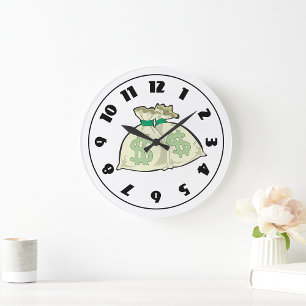 Grande Relógio do Money Bolsas