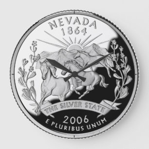 Grande Relógio do Quarto Estado de Nevada Faux