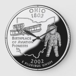 Grande Relógio do Quarto Estado de Ohio Faux