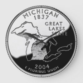 Grande Relógio do Quarto Estado do Faux Michigan