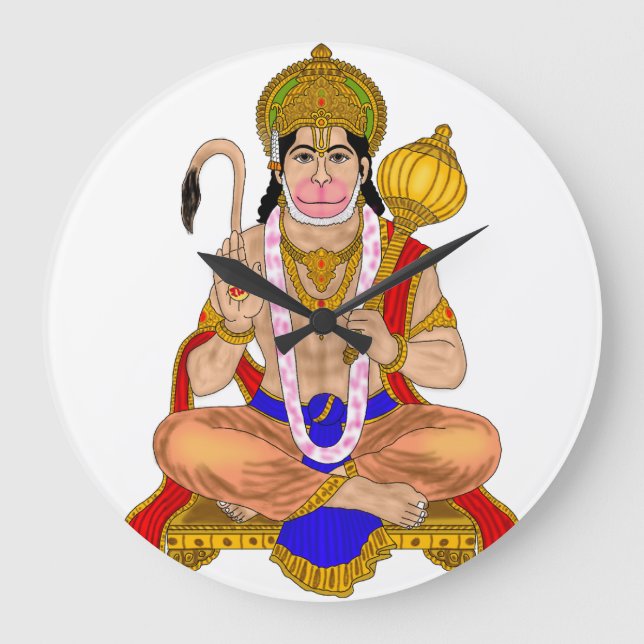 Grande Relógio do Senhor Hanuman (Frente)