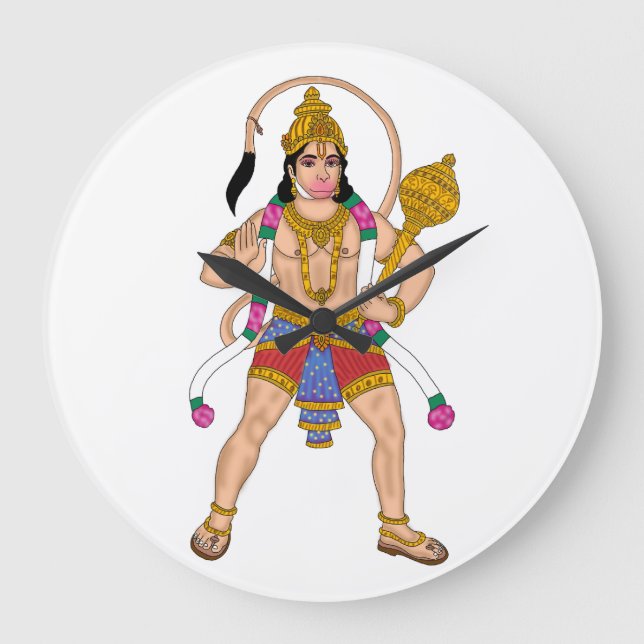 Grande Relógio do Senhor Hanuman (Frente)