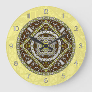 Grande Relógio Gemini Mandala