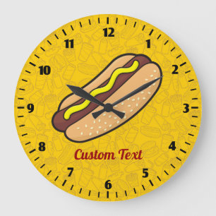 Grande Relógio Hotdog