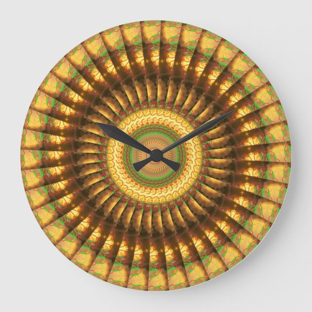 Grande Relógio Mandala 2 (Frente)