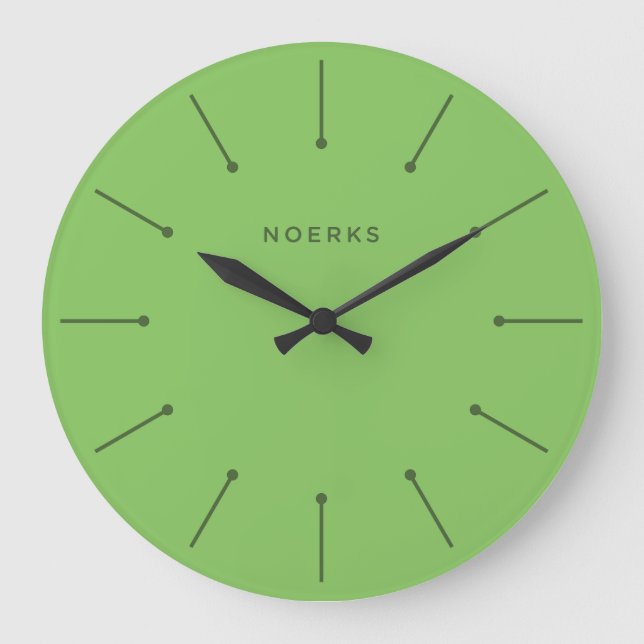 Grande Relógio Minimalista Noirva (Frente)