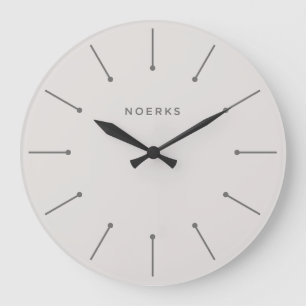 Grande Relógio Minimalista Noirva