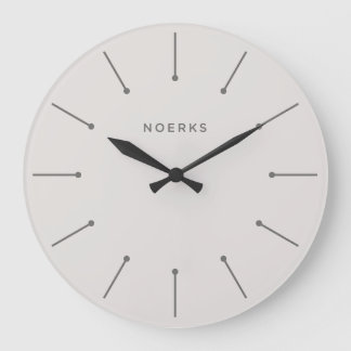Grande Relógio Minimalista Noirva