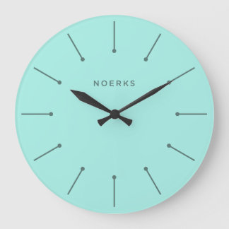 Grande Relógio Minimalista Noirva