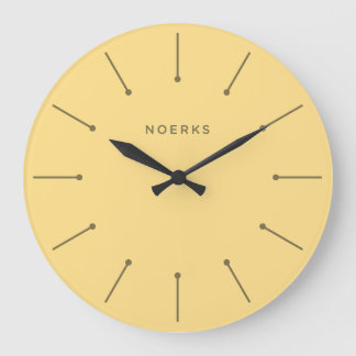 Grande Relógio Minimalista Noirva