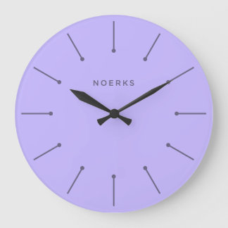 Grande Relógio Minimalista Noirva