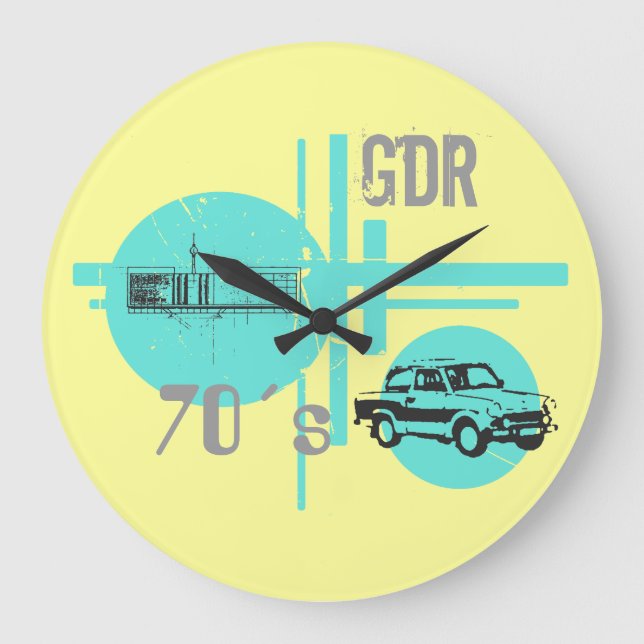 Grande Relógio na Style DDR (Frente)