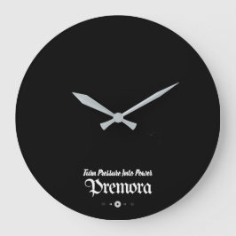 Grande relógio por premora