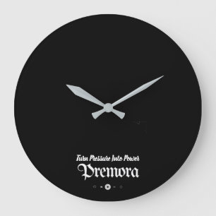 Grande relógio por premora