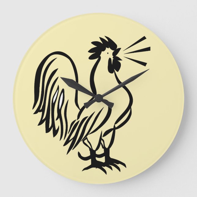 GRANDE RELÓGIO ROOSTER KITCHEN WALL (Frente)
