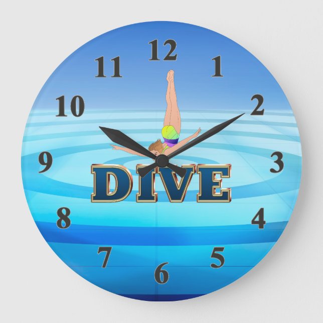 Grande Relógio TOP Dive (Frente)