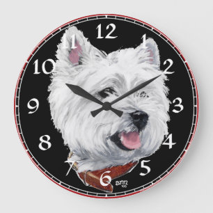 Grande Relógio West Highland White Terrier