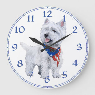 Grande Relógio West Highland White Terrier
