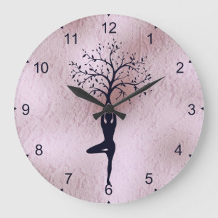 GRANDE RELÓGIO - YOGA LADY SILHOUETTE