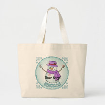Saca de neve congelada  Bolsa Tote