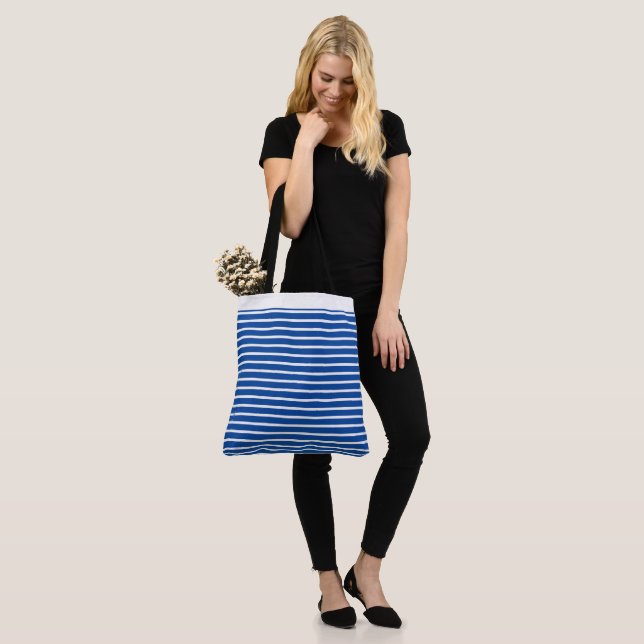 Grande Saco de Tote Stripe (No(a) Modelo)
