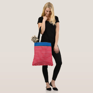 Grande Saco de Tote Stripe