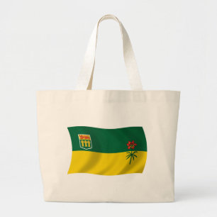 Grande Saskatchewan Bolsa de Bandeira Tote